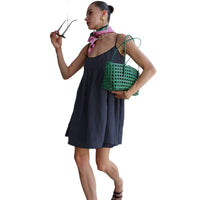 Square-neck Slip Dress Chic And Fashionable Perfect For Workwear And Versatile Styling