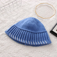 Women's Versatile Bulb Warm Seam Knitted Pot Hat
