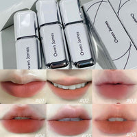 Owen James The Land Of Ryuanguang Lip Lacquer Matte Finish Velvet Not Easy To Fade