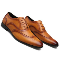 Men's Pu Leather Shoes Men's Plus Size