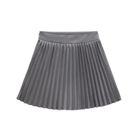 Multi-Color Wide Pleated Modern Fashion Culottes