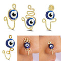Titanium Vacuum Plating Stainless Steel False Nose Ring