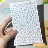 Comes With Sticky Pearl Stick-on Crystals Transparent Photo Shoot