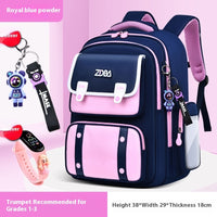 Schoolbag Boy Elementary School Students Three Four To Six Grade
