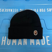 Wool Classic Embroidery Label Beanie Hat Winter New Couple Knitted Hat