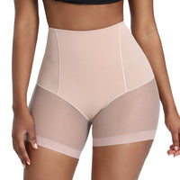 Women's Mid-rise Tummy-control Pants, Ultra-thin, Waist-cinching, Boxer-style