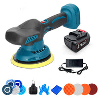 21v Lithium Battery Wireless Electric Car Small Polishing Machine