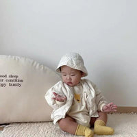 Cartoon Romper Spring Baby Jumpsuit Spring Korean Version Boy Wrap