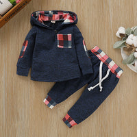 Girls' Plaid Fashion Personalized Set