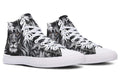 Printed Couple High-top Canvas Shoes