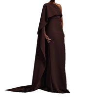 Womens Stylish Figure-hugging Asymmetrical Sleeveless Dress