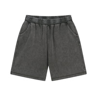 Batik Washed And Worn Men's Shorts High Street Fashion Brand Retro