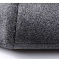 Men's Business Casual Solid Color Wool Tweed Suit Top