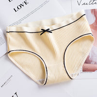 Lace Thread Women's Underwear Japanese Thread Cotton Plus Size Women's Briefs