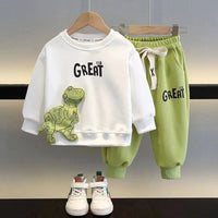 Men's And Women's Three-dimensional Dinosaur Spring And Autumn Suit