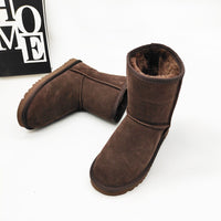 Personalized Mid-calf Length Snow Boots