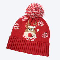 Fawn Hood, Woolen Hat, Warm Knitted Hat