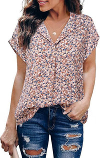 Casual All-matching Fashion Trend Stripes Women's Shirt Top