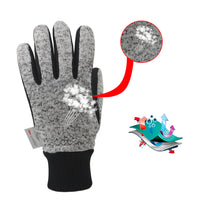 Warm And Cold Resistant Touch Screen Full-length Cycling Gloves In Winter