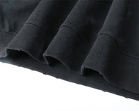 Solid Color Blank Hooded Sweater For Men