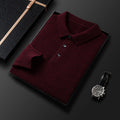 Fall Casual Polo Collar Long-sleeved Sweater
