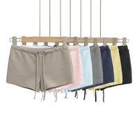 American-style Retro Comfy Combed-cotton Outdoor Workout Shorts