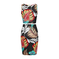 Casual Two-piece Slip Dress Set