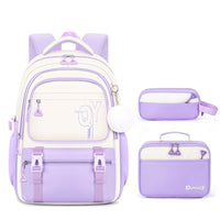New Stylish Elementary School Backpack Cute Kids Backpack  Casual 3  piece Set