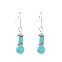 Turquoise Earrings Pendant Bohemian Womens Earrings