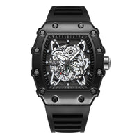 Large Dial Luminous Barrel-shaped Men's Watch