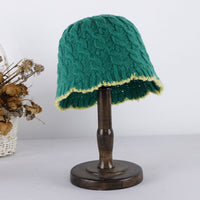 Contrast Color Twist Knitted Fisherman Hat Children