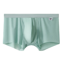Men's Mesh Underwear Men's Ice Silk Boxer Summer Thin Breathable Boxers Seamless Youth Pants Men