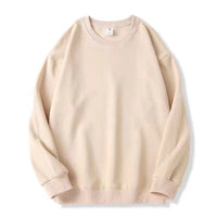 Men's Solid Color Fleece-lined Jacket With A Hoodie Inside