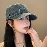 Korean Retro Do The Old Cowboy Peaked Cap