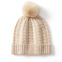 Autumn And Winter Super Soft Cashmere Women's Knitted Hat