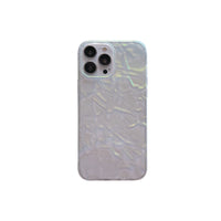 Laser Tinfoil Pattern Mobile Phone Case Protective Cover
