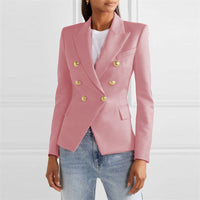 Solid-color Fashionable Casual Suit Jacket