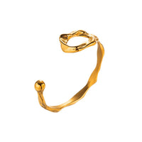 Non-fading Versatile Open-style Stainless Steel Bracelet For Women