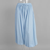 Womens Trendy Stylish Casual Wide-leg Pants