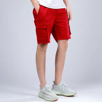 Men's Cotton Shorts Five Points Multi-pocket Trousers