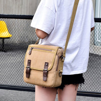 Female Leisure Casual Fashion Canvas Shoulder Bag