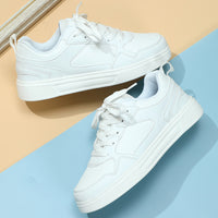 Platform Skateboard Shoes Couple Casual Flat Shoes