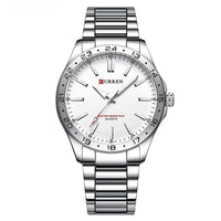 Carryan Men's Steel Belt Quartz Watch
