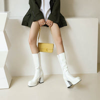 Womens Fashionable Waterproof High Boots