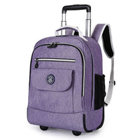 Ultra-light Back Pull Dual-purpose Trolley Backpack