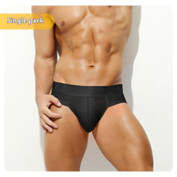 Fashion Men's Underwear Ice Silk Mesh Briefs