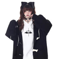Fall Winter Hooded Thick Sweater