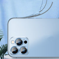 Transparent Phone Case Lens Cover Steel Frame
