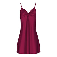 Strap Nightgown With Chest Pads Womens Loungewear