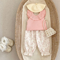 Thin Breathable Ankle-tied Puff Pants